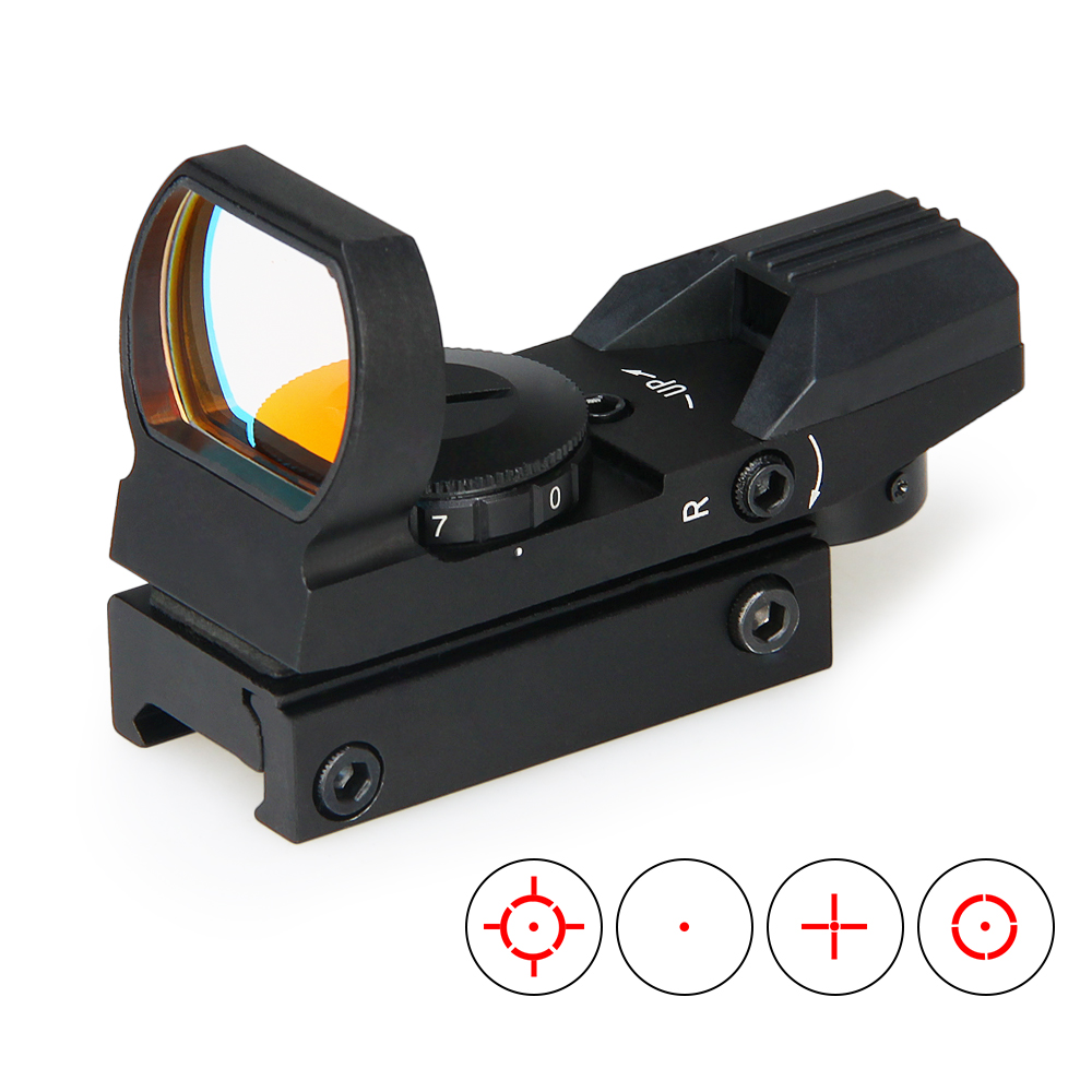 Outdoor Hunting Range - กล้องเล็ง PPT 1X22 Reflex 4 รูปแบบเส้นเล็งแบบจุดแดง