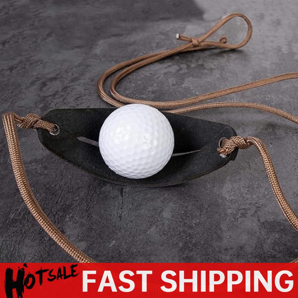 Outdoor Hunting Launcher - Handmade หนัง Shepherd Sling Old-Fashioned Slingshot