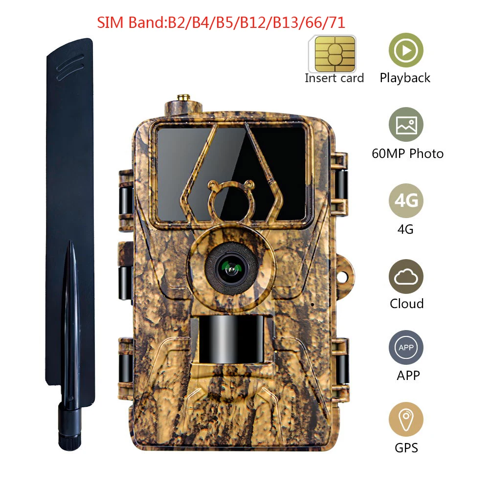 Outdoor Hunting Camera Wifi - 1Pcs HD8K กล้องอินฟราเรดสําหรับการเฝ้าระวัง WIFI APP Control