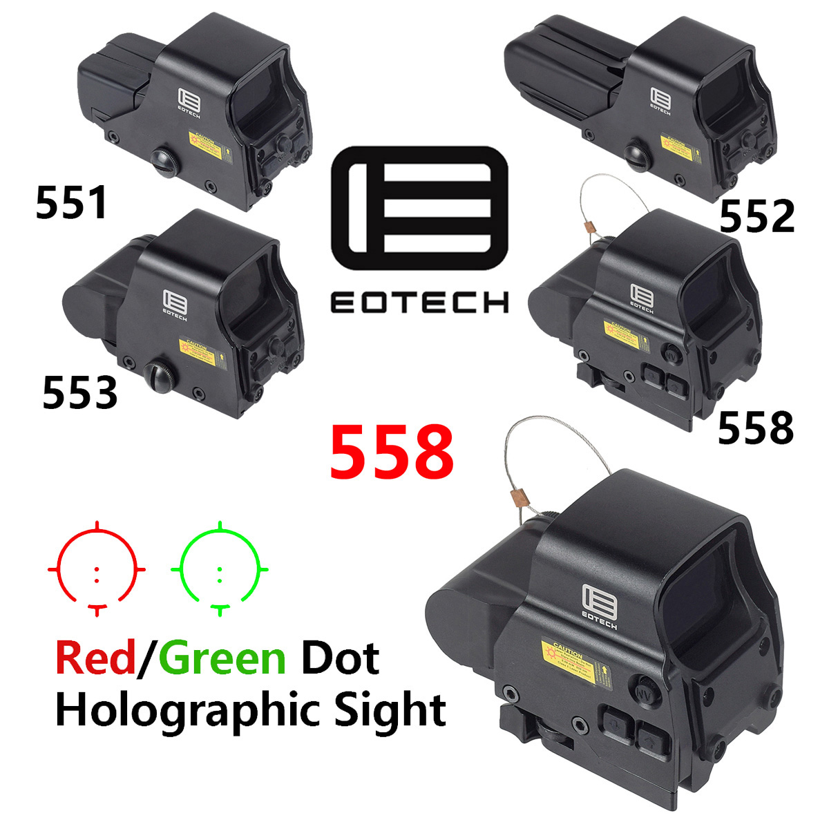 Outdoor Hunting Range - Eotech 551 552 553 558 โฮโลแกรมไซต์