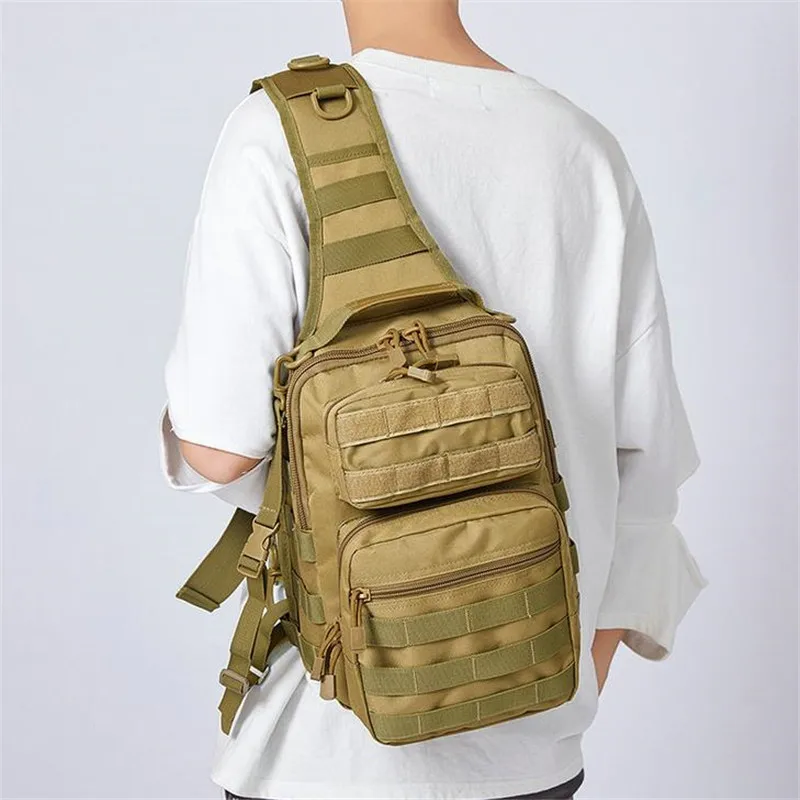 Outdoor Hunting Bag - ผู้ชายขนาดใหญ่กระเป๋ายุทธวิธีกระเป๋าล่าสัตว์ตกปลากระเป๋าถือCampingเดินป่ากระเป๋าสะพายกระเป๋าเดินทางกลางแจ้งCrossbodyกระเป๋า