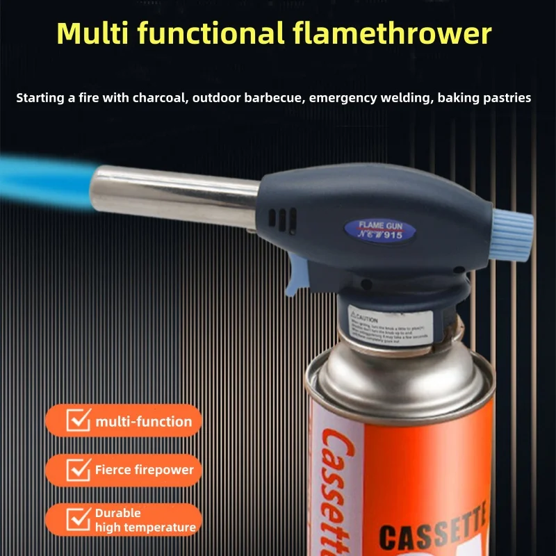 Outdoor Hunting Kitchen - 915 หัวสเปรย์แบบพกพาประเภท Liquefied Gas Flamethrower สําหรับ