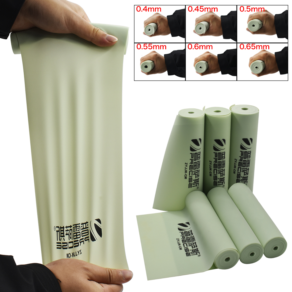 Outdoor Hunting Launcher - 0.4 ~ 0.65 มม.ยางม้วนยางยืดหยุ่นสูง DIY ยาง