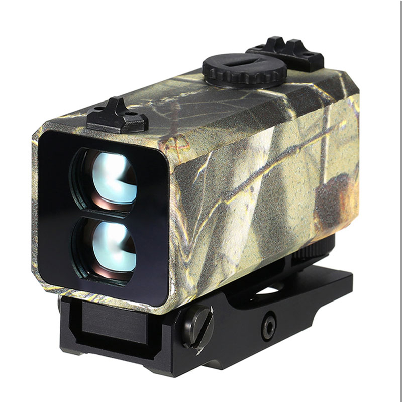 Outdoor Hunting Range - มินิเลเซอร์ช่วงอัตโนมัติ Finder สําหรับการล่าสัตว์กลางแจ้ง,จอแสดงผลแบบเรียลไทม์ระยะทางวัดความเร็ว,LRF Rangefinder,1200 M,LE032