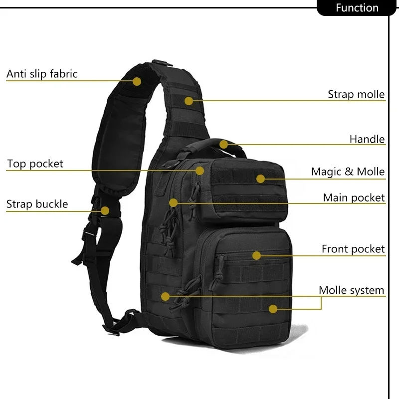 กระเป๋าคาดไหล่กลางแจ้ง D1-Outd - Outdoor Hunting Packs บทวิจารณ์และราคา
