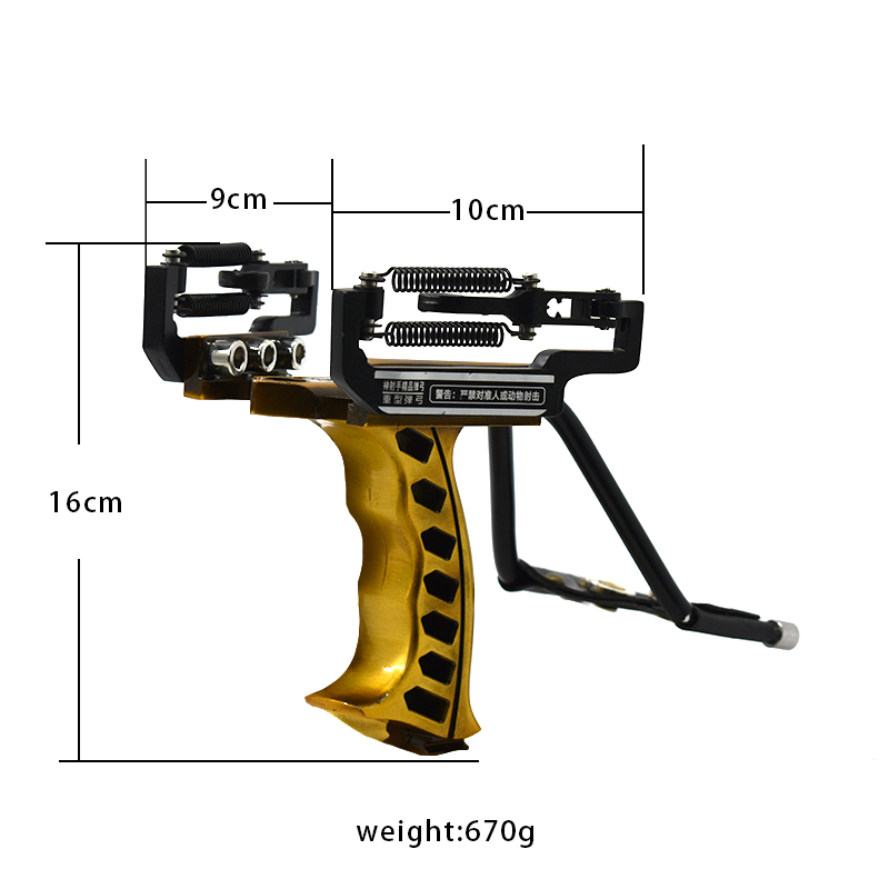 อัพเกรดมือถือโลหะ Slingshot ยา - Outdoor Hunting Launcher บทวิจารณ์และราคา