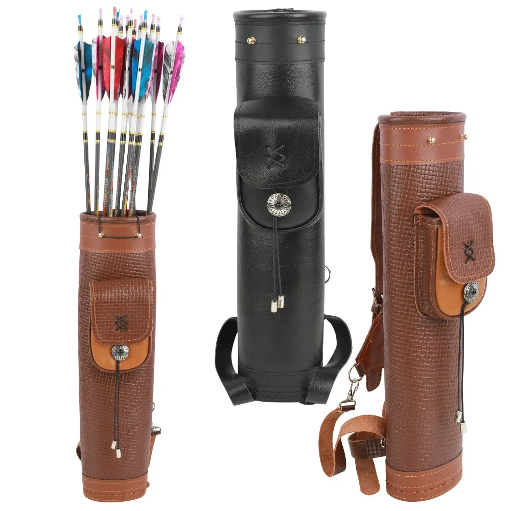 กระเป๋าใส่ลูกธนูหนังวัวแบบสะพา - Quiver Arrow Back บทวิจารณ์และราคา
