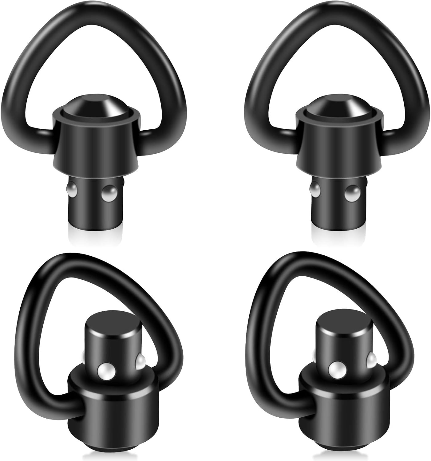 4PCS ยุทธวิธีสายคล้องปืนสลิงหม - Rifle Sling Swivel บทวิจารณ์และราคา