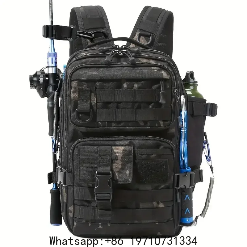 กระเป๋าเป้สะพายหลังกันน้ำ 1000 - Outdoor Hunting Bag บทวิจารณ์และราคา