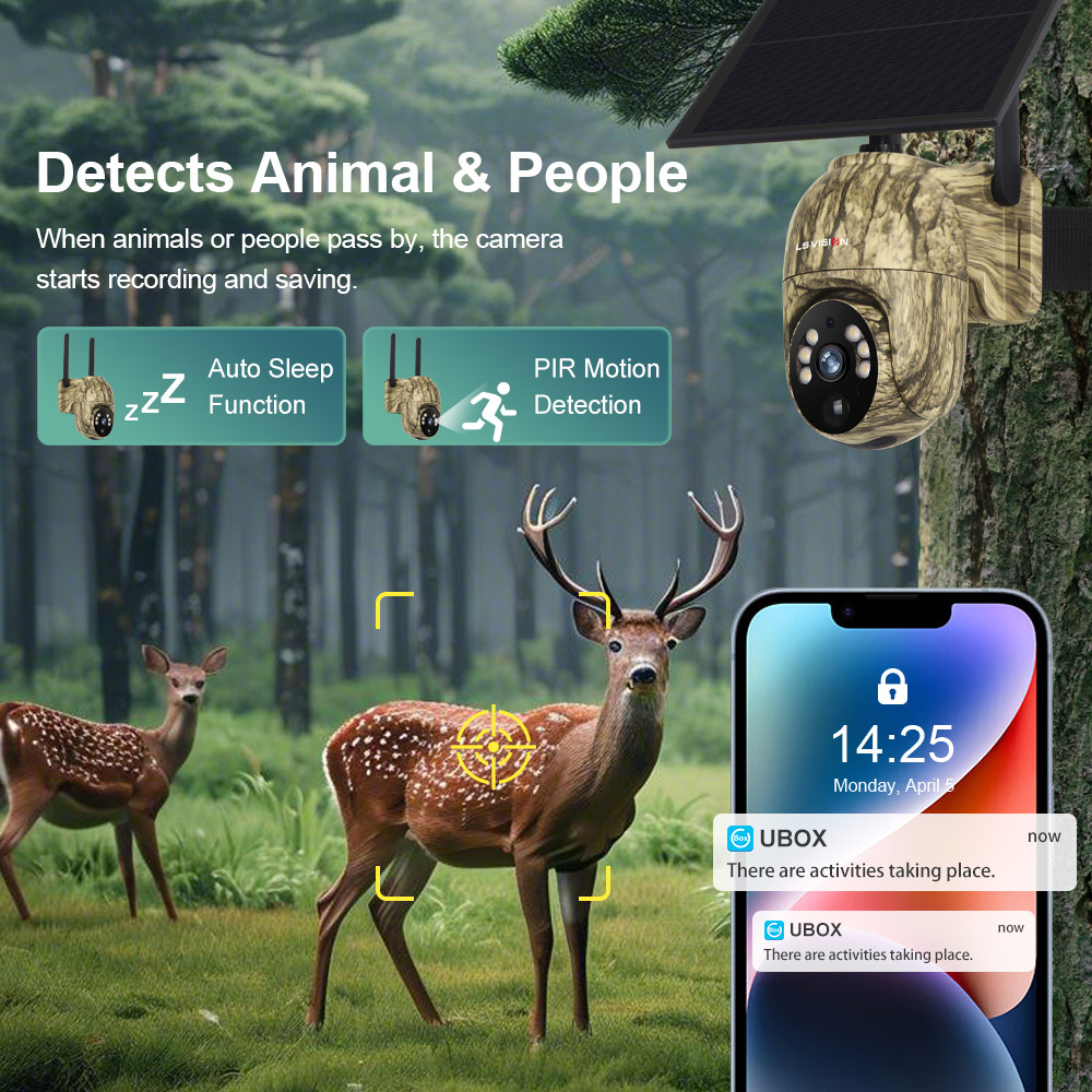 LS Vision กล้องกล้องวงจรปิดโซล - Outdoor Hunting Camera Wifi บทวิจารณ์และราคา
