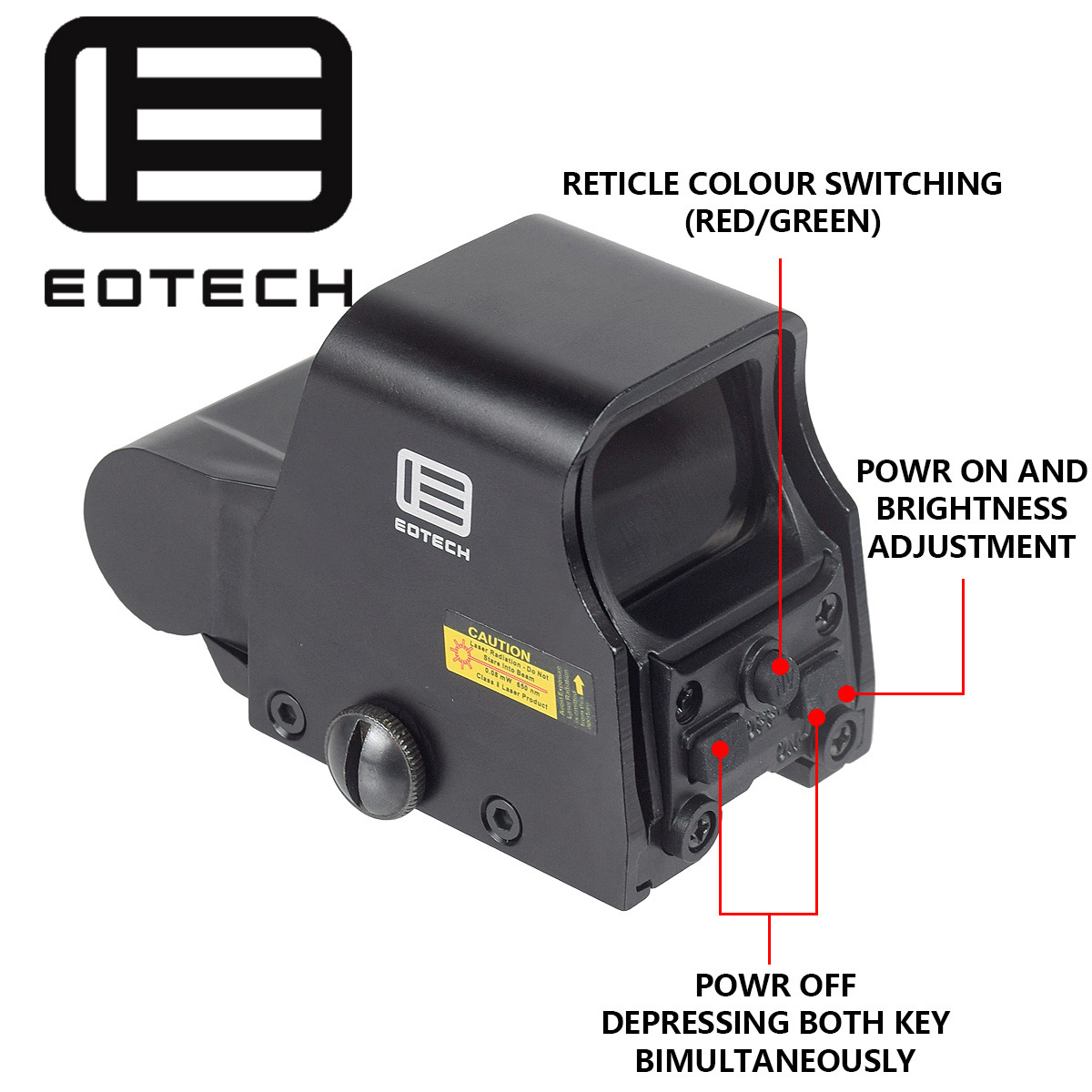 Eotech 551 552 553 558 โฮโลแกร - Outdoor Hunting Range บทวิจารณ์และราคา