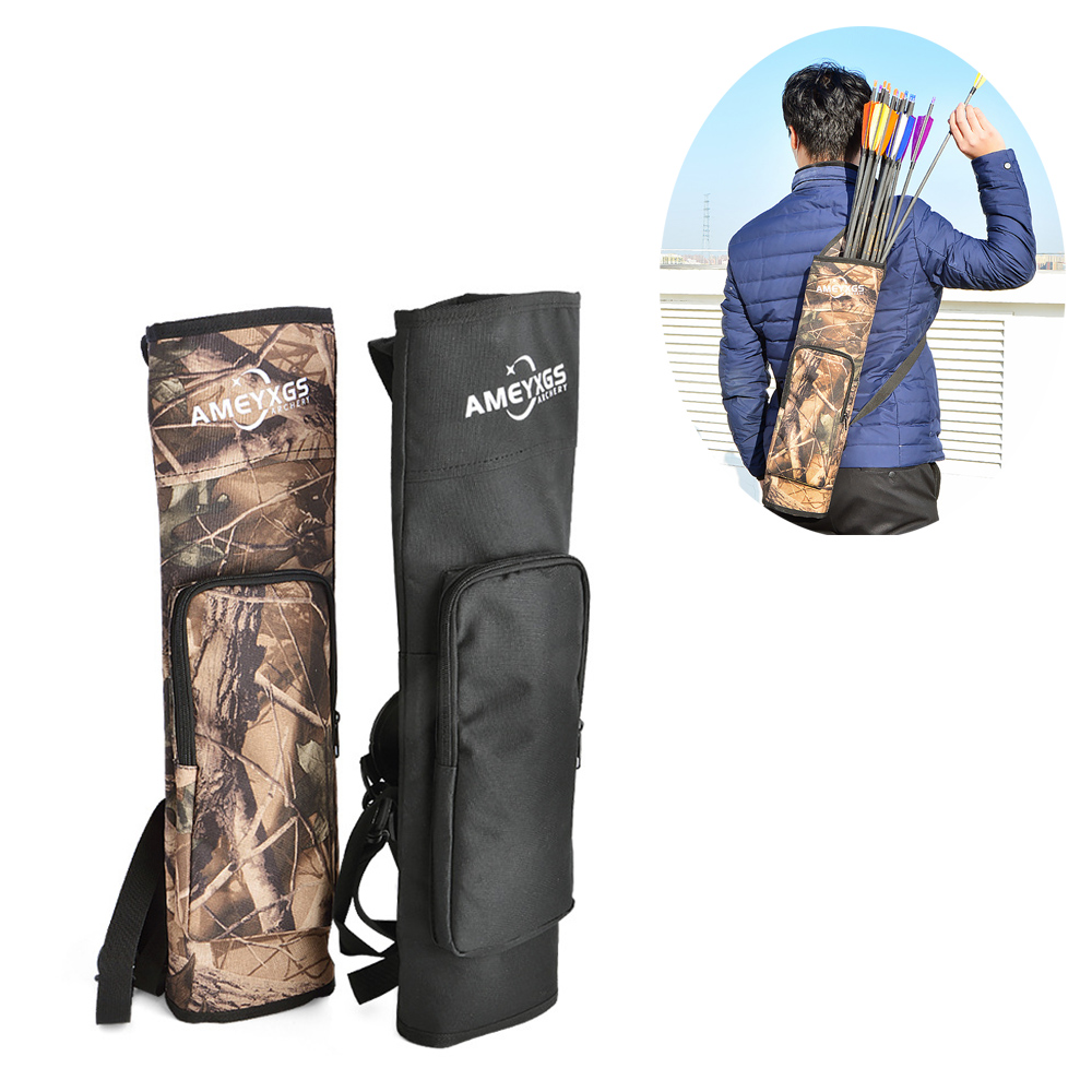 Camo Canvas Back Quiver แบบพกพ - Quiver Arrow Back บทวิจารณ์และราคา
