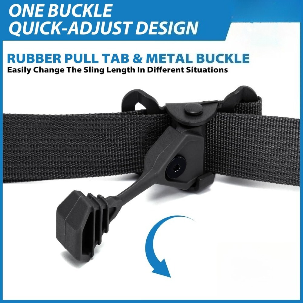 สายสะพายปืนแบบ 2 จุด Tactical  - Rifle Sling Swivel บทวิจารณ์และราคา