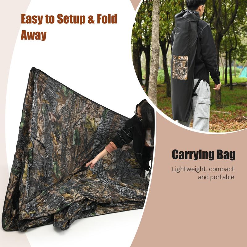 เต็นท์พรางตัวแบบพกพาสำหรับล่าส - Hunting & Outdoor Supplies บทวิจารณ์และราคา