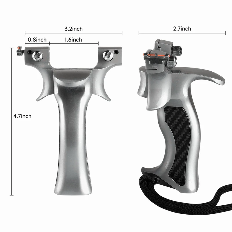 8020/9025 Strong โลหะ Slingsho - Outdoor Hunting Launcher บทวิจารณ์และราคา