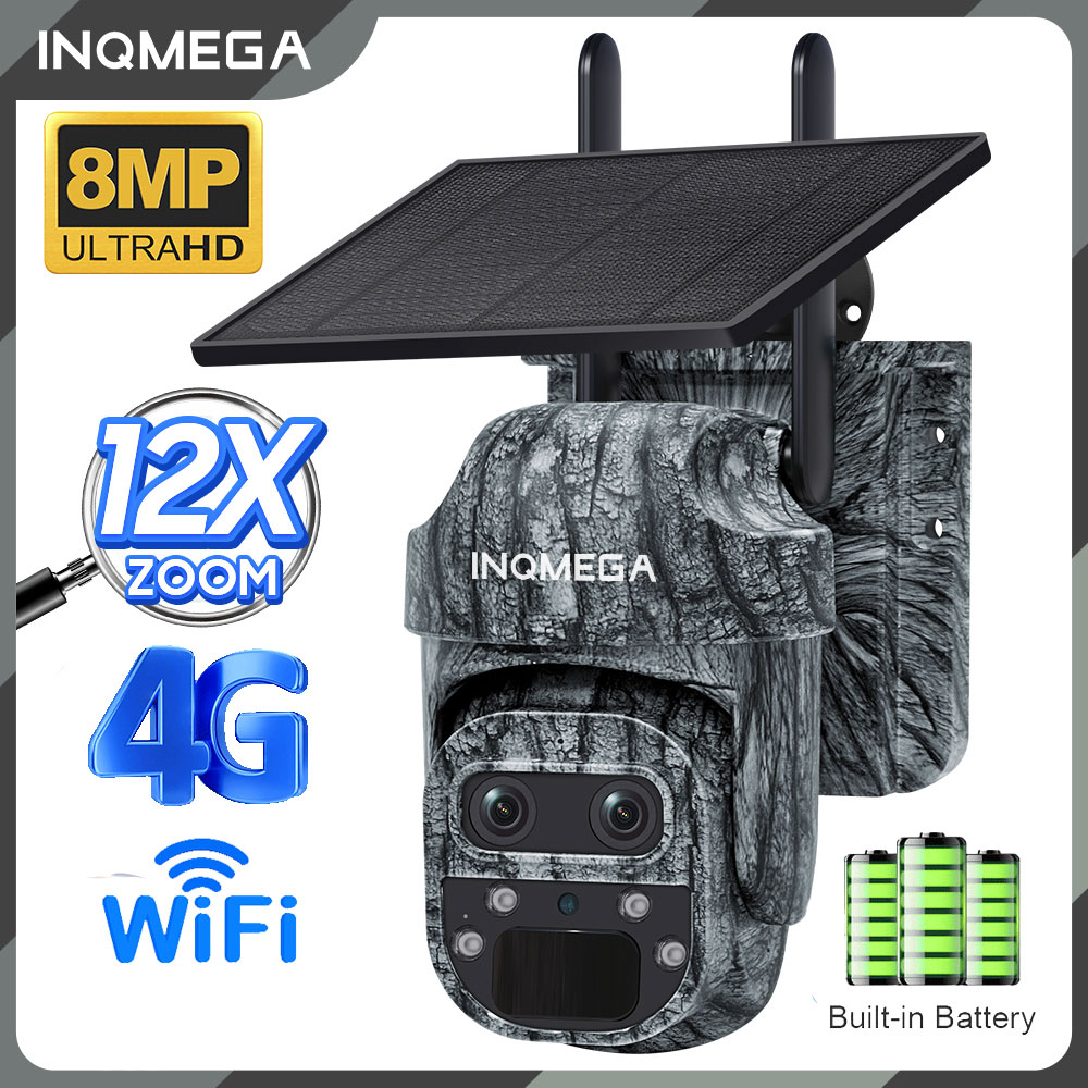 4K 8MP 4G SIM WIFI กล้องพลังงา - Outdoor Hunting Camera Wifi บทวิจารณ์และราคา