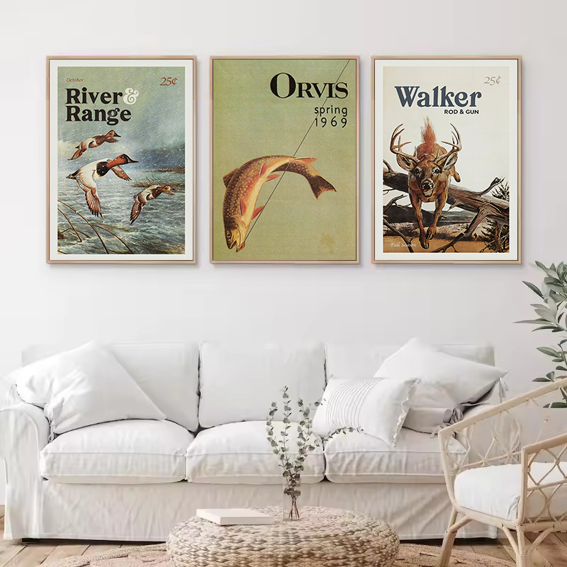 Retro สัตว์ป่ากลางแจ้งการล่าสั - Outdoor Hunting Pictures บทวิจารณ์และราคา