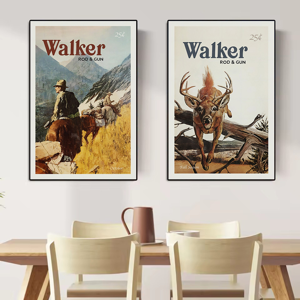 Retro สัตว์ป่ากลางแจ้งการล่าสั - Outdoor Hunting Pictures บทวิจารณ์และราคา
