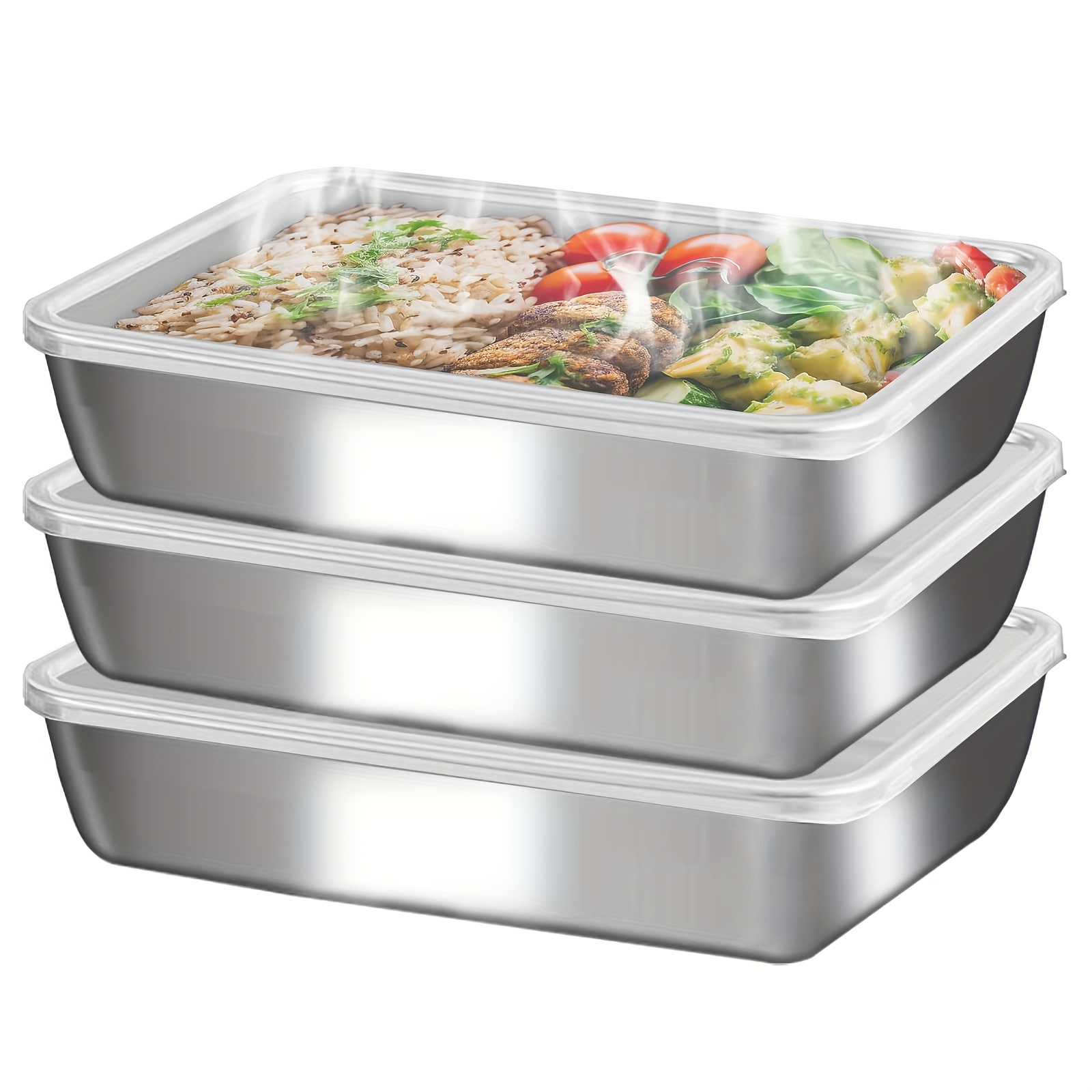 กล่องใส่อาหารสแตนเลส 3 ชิ้น &  - Outdoor Hunting Kitchen บทวิจารณ์และราคา