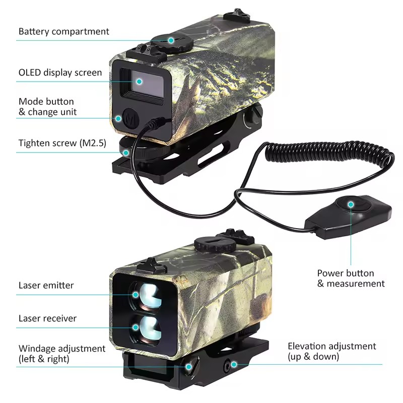 มินิเลเซอร์ช่วงอัตโนมัติ Finde - Outdoor Hunting Range บทวิจารณ์และราคา