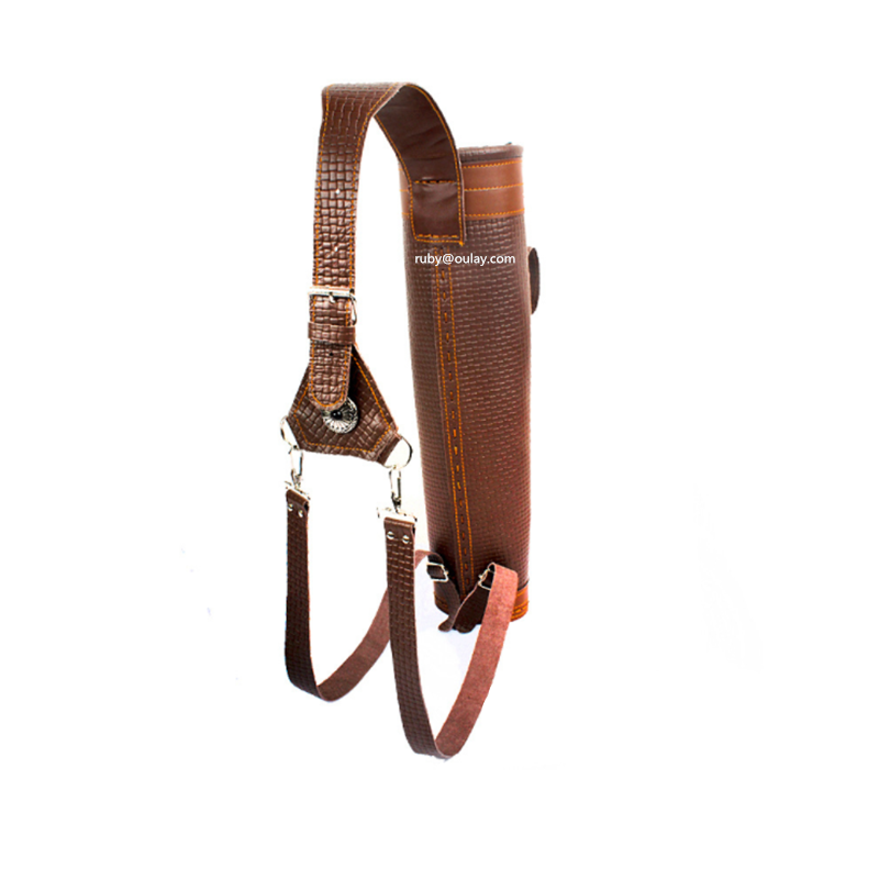 กระบอกใส่ลูกธนูหนังวัวทำมือ สำ - Quiver Arrow Back บทวิจารณ์และราคา