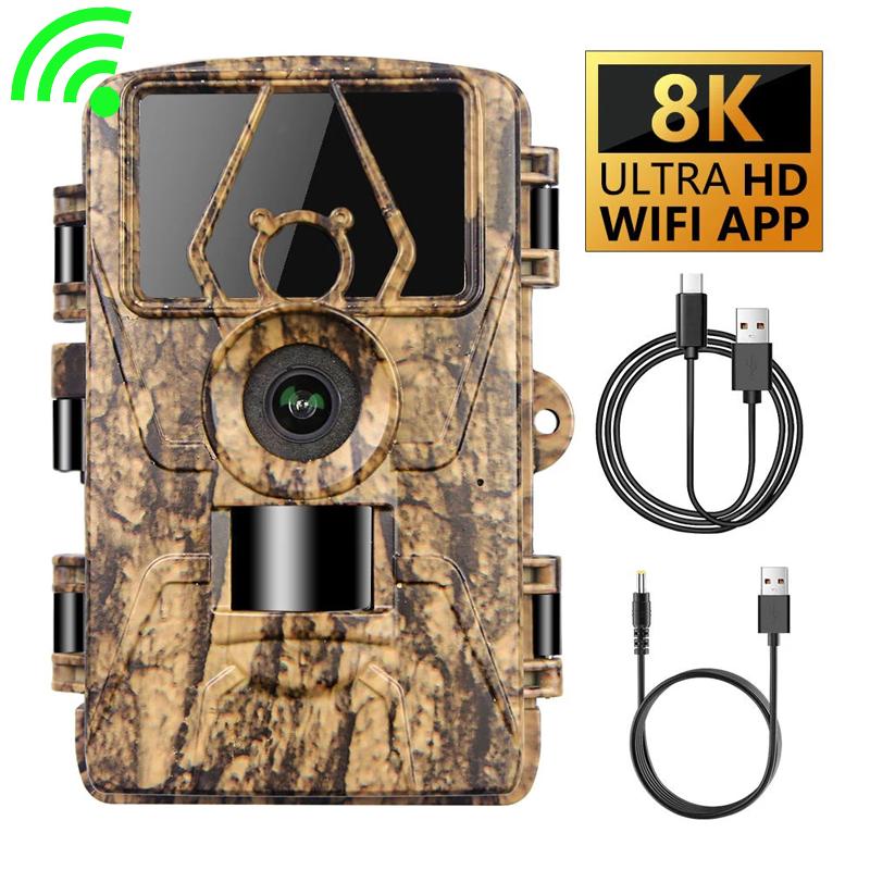 กล้องติดตามกันน้ํา 8k Wifi Pr8 - Outdoor Hunting Camera Wifi บทวิจารณ์และราคา