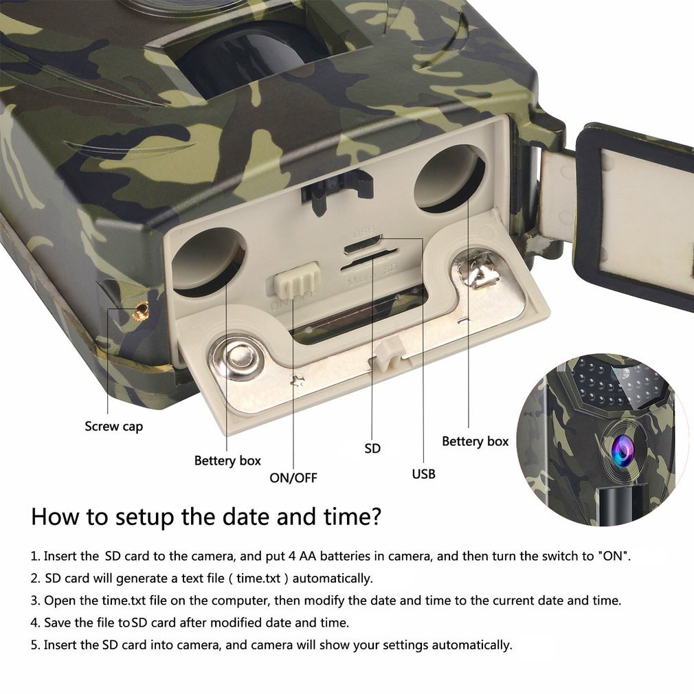กล้องติดตามสัตว์ป่า PR-100 ควา - Outdoor Hunting Pictures บทวิจารณ์และราคา