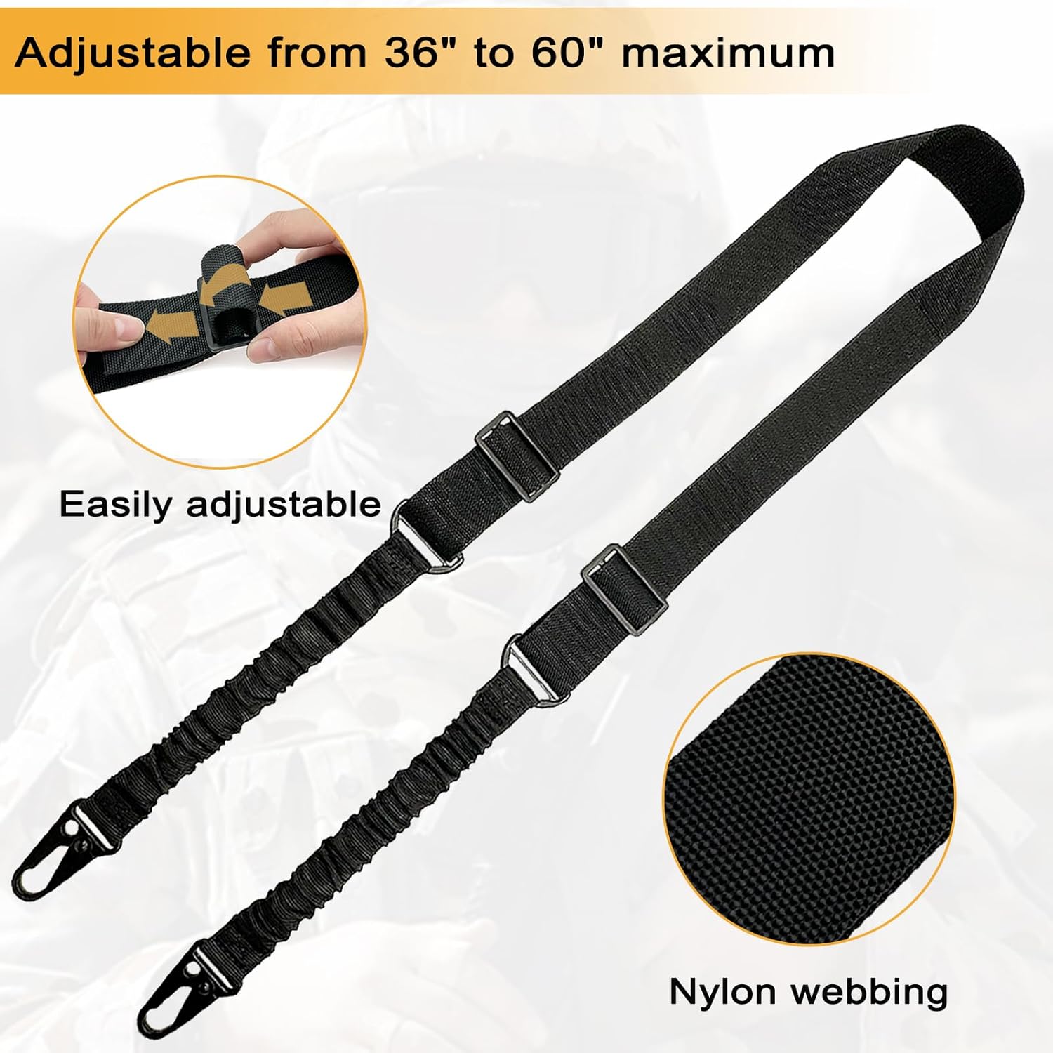 2 จุด QD ปืนไรเฟิลสลิงปรับความ - Rifle Sling Swivel บทวิจารณ์และราคา