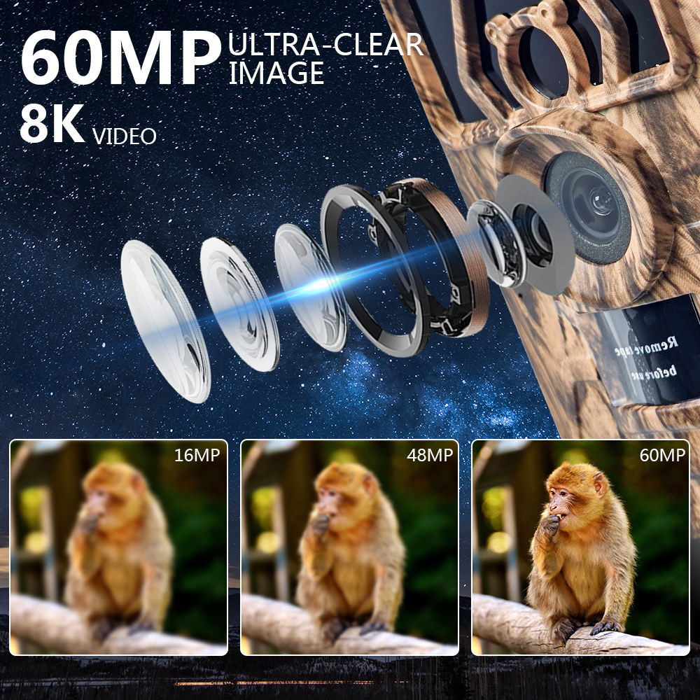 กล้องติดตาม PR801W Ultra Clear - Outdoor Hunting Camera Wifi บทวิจารณ์และราคา