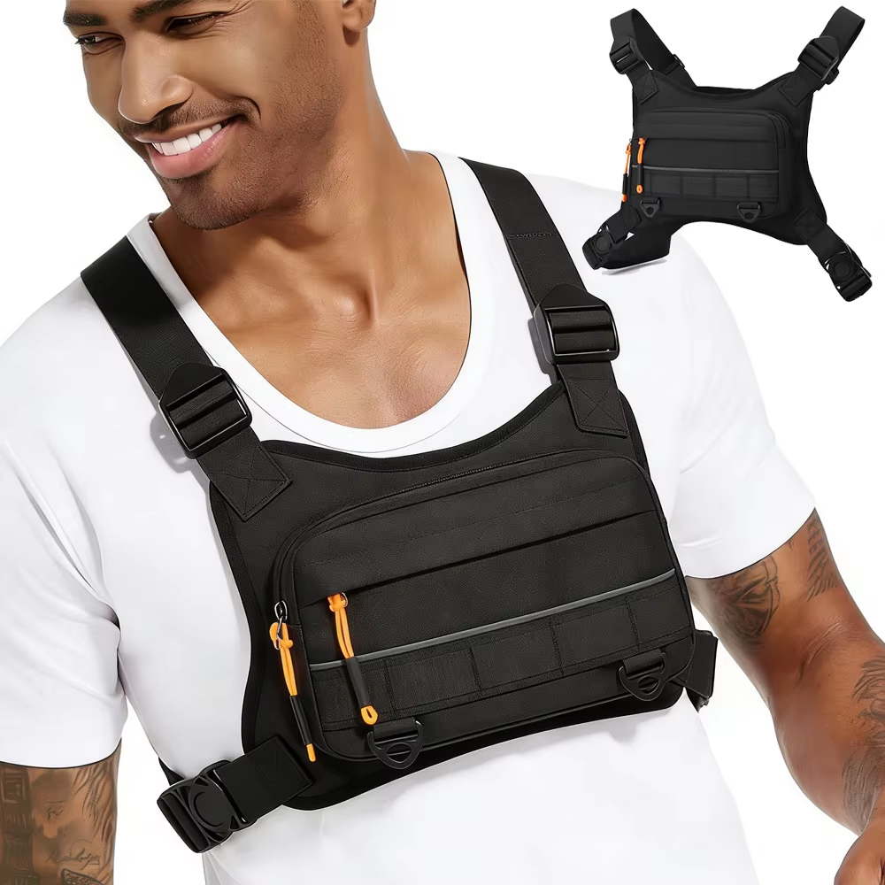 เสื้อกั๊กสะพายหน้าสำหรับปั่นจั - Outdoor Hunting Bag บทวิจารณ์และราคา