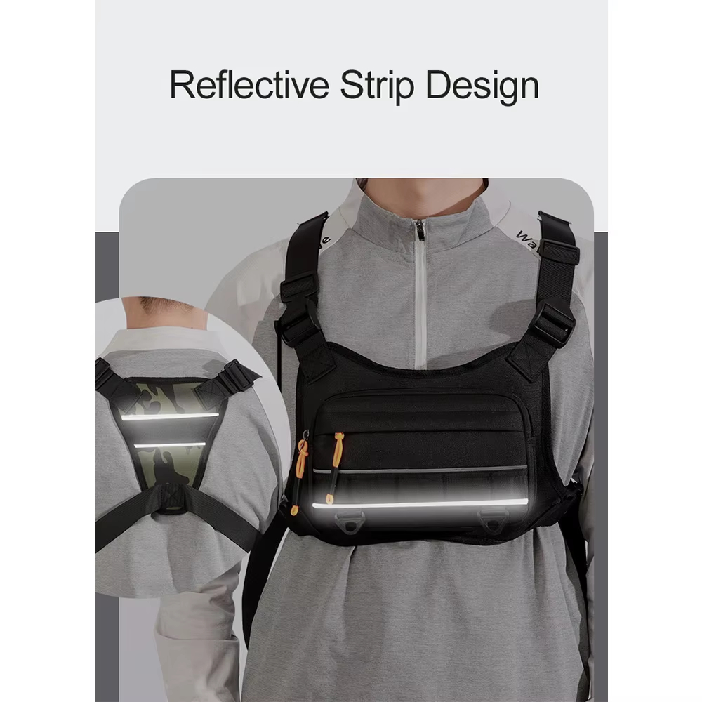 เสื้อกั๊กสะพายหน้าสำหรับปั่นจั - Outdoor Hunting Bag บทวิจารณ์และราคา