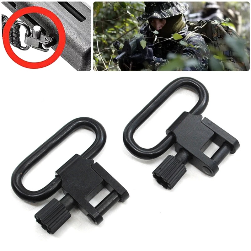 QD สลิงหมุนสองจุดสลิงเข็มขัดหั - Rifle Sling Swivel บทวิจารณ์และราคา