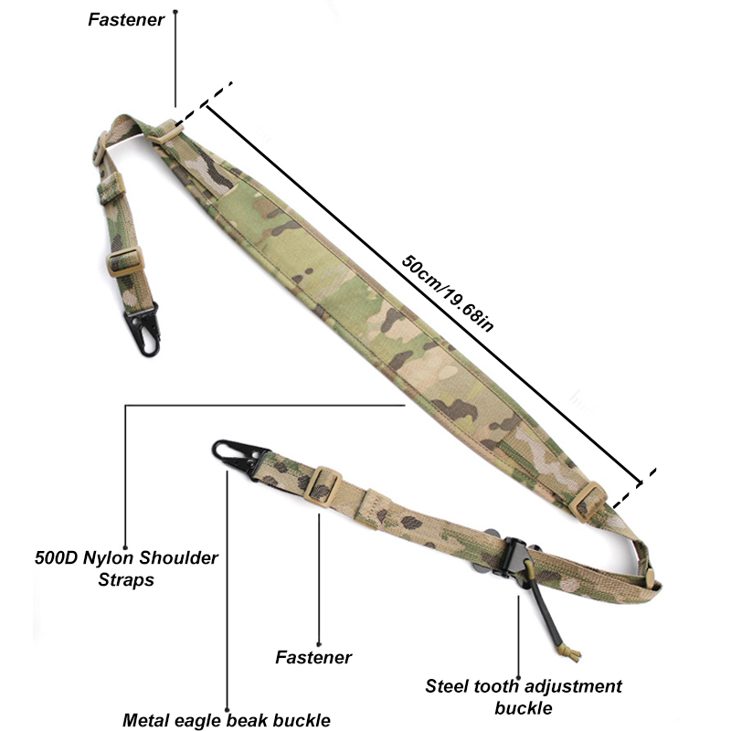 สายสะพายปืนไรเฟิลแบบยุทธวิธี ถ - Rifle Sling Swivel บทวิจารณ์และราคา